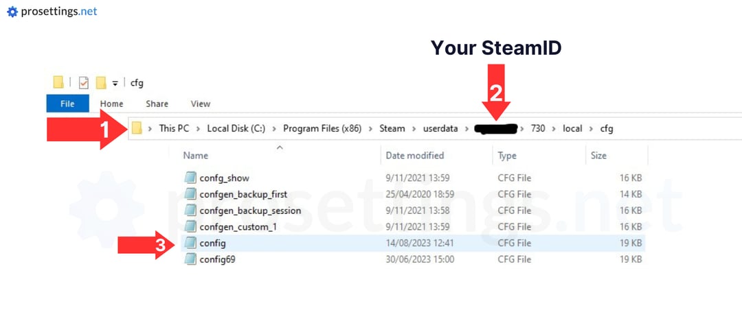 How to Transfer or Create a CS2 Config - ProSettings.net