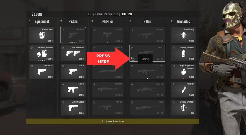 CS2 Guide - How to refund in CS2