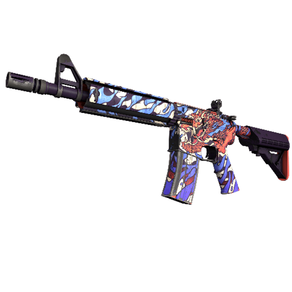 StatTrak™ M4A4 | 龍王 (Dragon King) (Minimal Wear)