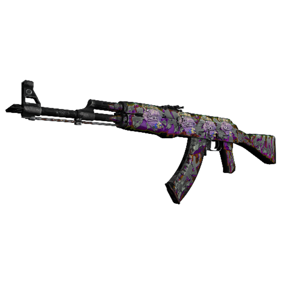 AK-47 | Head Shot (Well-Worn)