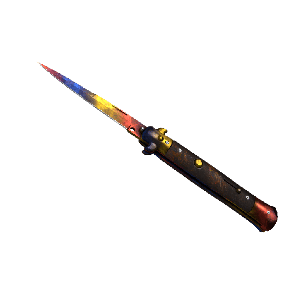 ★ Stiletto Knife | Marble Fade (Factory New)