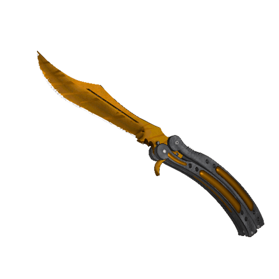 ★ Butterfly Knife | Tiger Tooth (Factory New)