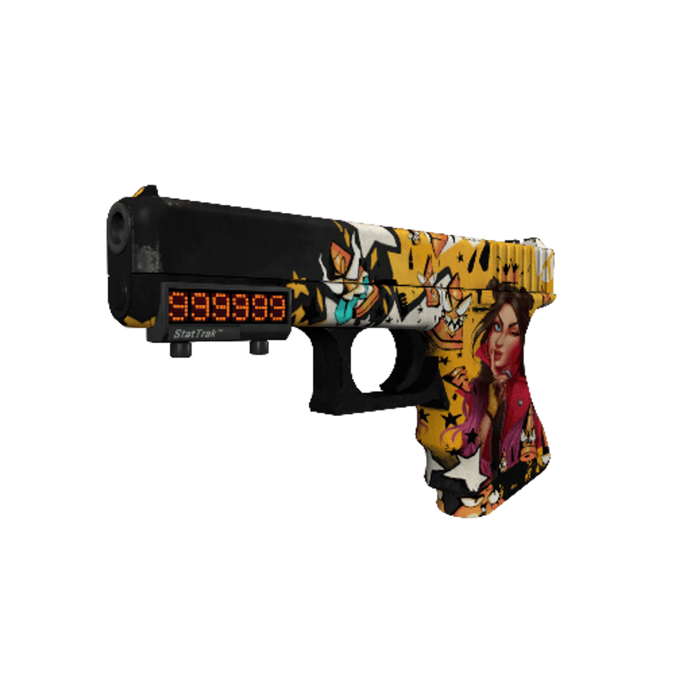 StatTrak™ Glock-18 | Bullet Queen (Field-Tested)