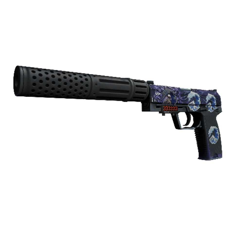 StatTrak™ USP-S | Black Lotus (Well-Worn)