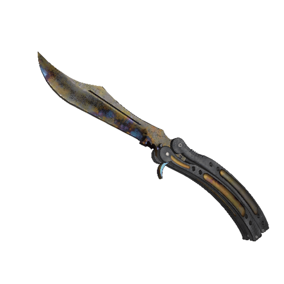 ★ Butterfly Knife | Case Hardened (Minimal Wear)