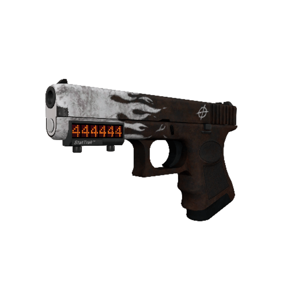 StatTrak™ Glock-18 | Oxide Blaze (Minimal Wear)