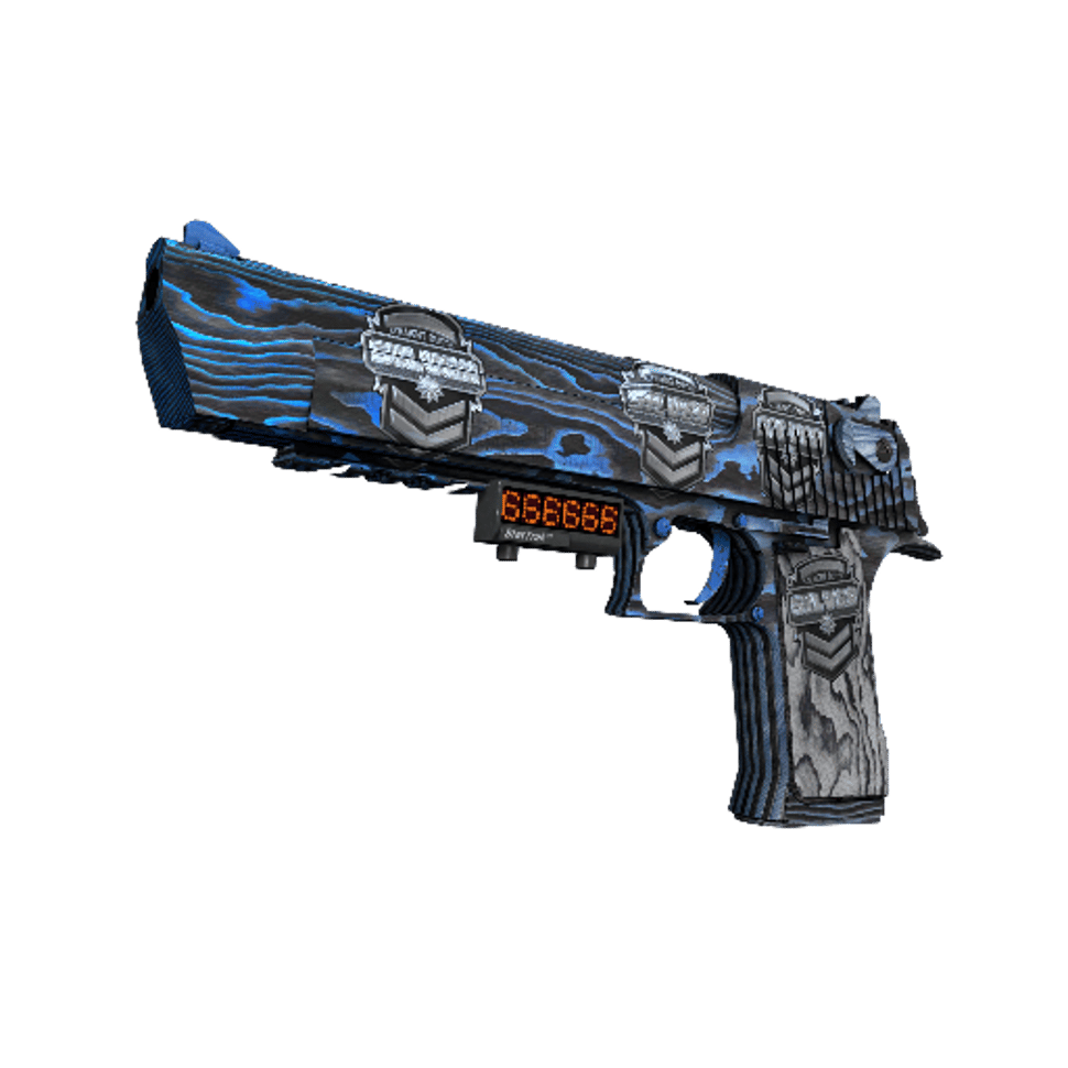 StatTrak™ Desert Eagle | Blue Ply (Minimal Wear)