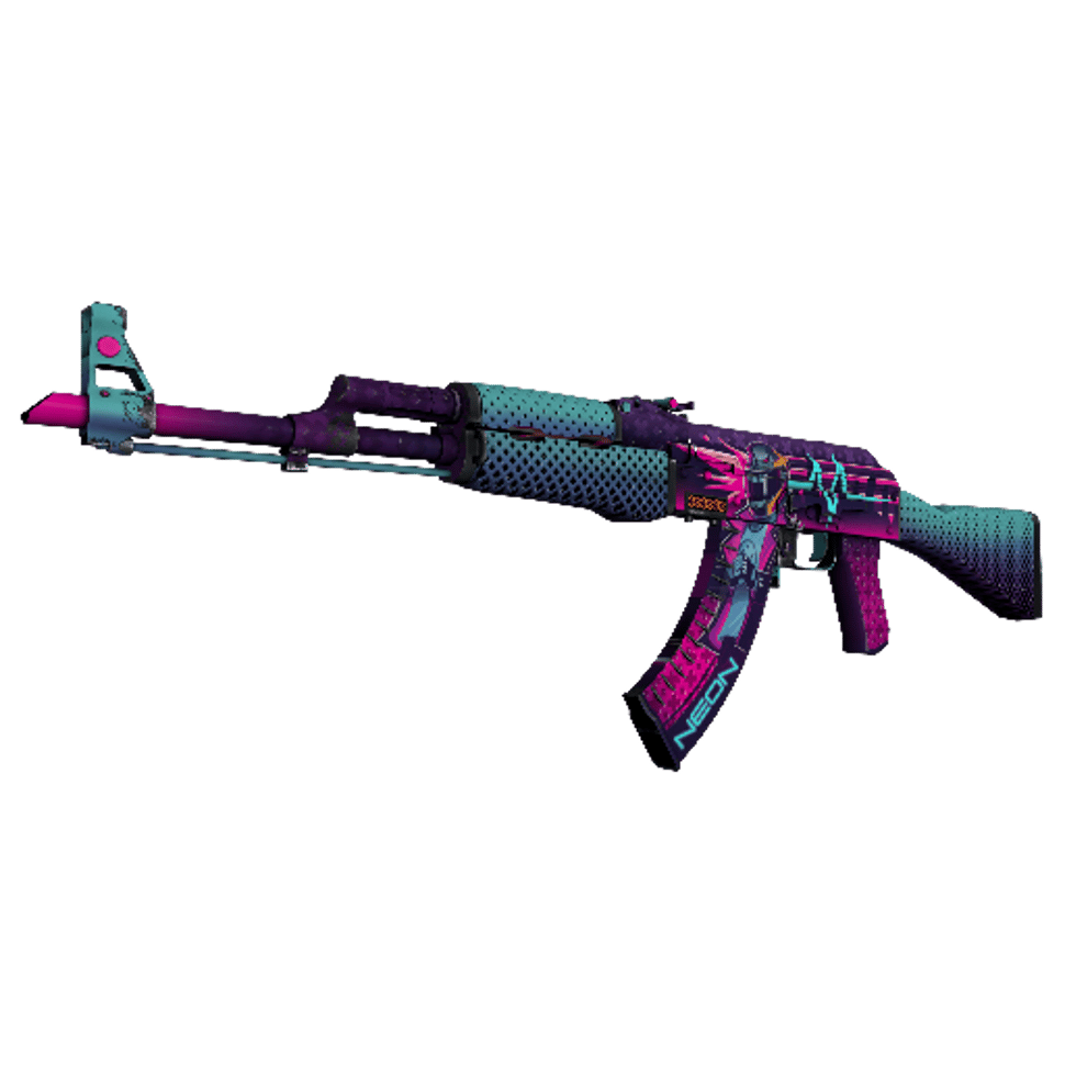 StatTrak™ AK-47 | Neon Rider (Minimal Wear)