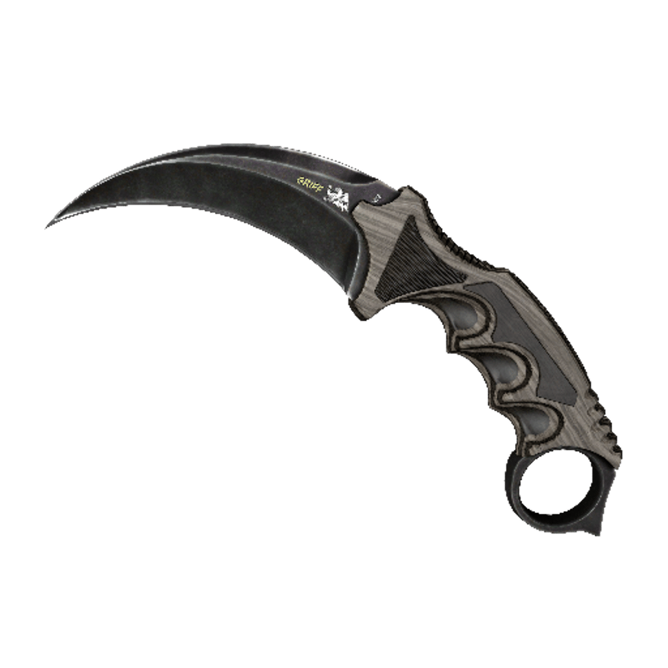 ★ Karambit | Black Laminate (Minimal Wear)