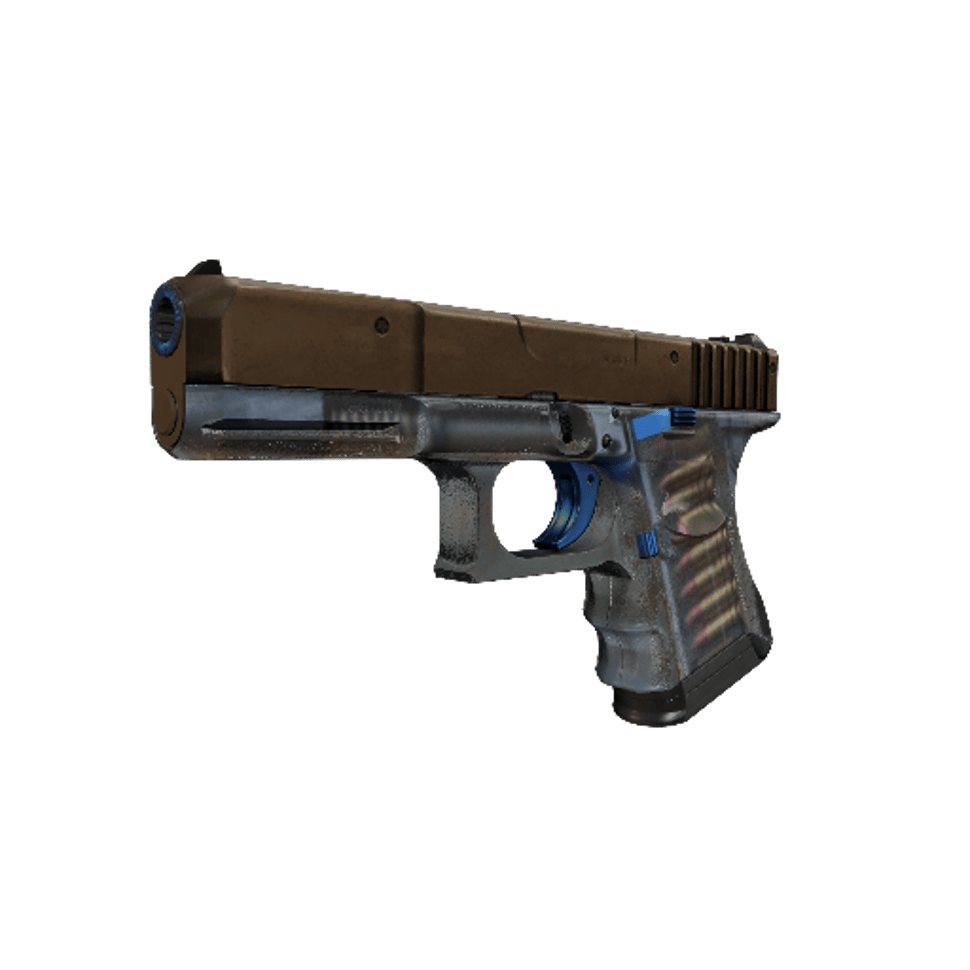 Glock-18 | Clear Polymer (Well-Worn)