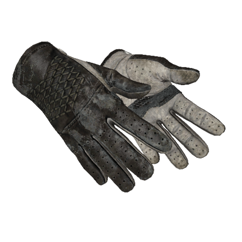 ★ Driver Gloves | Black Tie (Battle-Scarred)