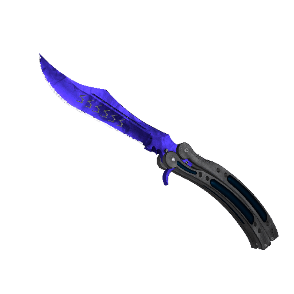 ★ StatTrak™ Butterfly Knife | Doppler Sapphire (Factory New)