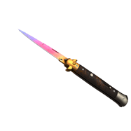 ★ Stiletto Knife | Fade (Minimal Wear)