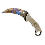 ★ Talon Knife | Case Hardened (Battle-Scarred)