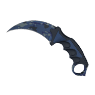 ★ Karambit | Bright Water (Well-Worn)