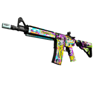 StatTrak™ M4A4 | In Living Color (Field-Tested)