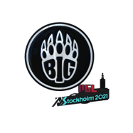 Sticker | BIG (Foil) | Stockholm 2021