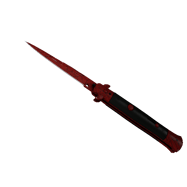 ★ Stiletto Knife | Crimson Web (Field-Tested)