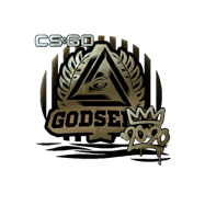 Sticker | GODSENT (Gold) | 2020 RMR