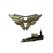 Sticker | Heroic (Gold) | Stockholm 2021