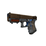 StatTrak™ Glock-18 | Clear Polymer (Well-Worn)