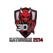 Sticker | 3DMAX | Katowice 2014
