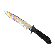 ★ Classic Knife | Case Hardened (Well-Worn)
