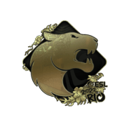 Sticker | FURIA (Gold) | Rio 2022