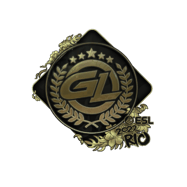 Sticker | GamerLegion (Gold) | Rio 2022