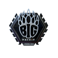 Sticker | BIG (Foil) | London 2018
