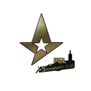 Sticker | Astralis (Gold) | Stockholm 2021