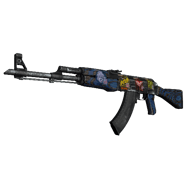 StatTrak™ AK-47 | Blue Laminate (Minimal Wear)