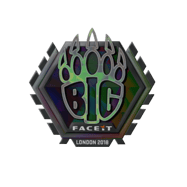 Sticker | BIG (Holo) | London 2018