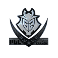 Sticker | G2 Esports (Foil) | Krakow 2017