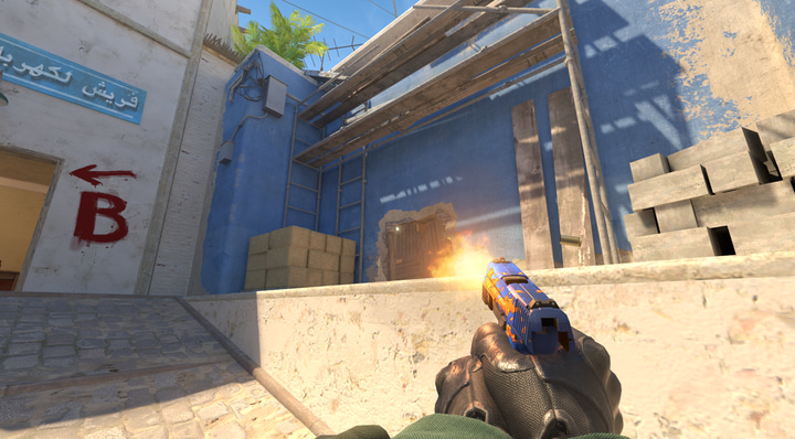 CS2 P2000 Fire Elemental