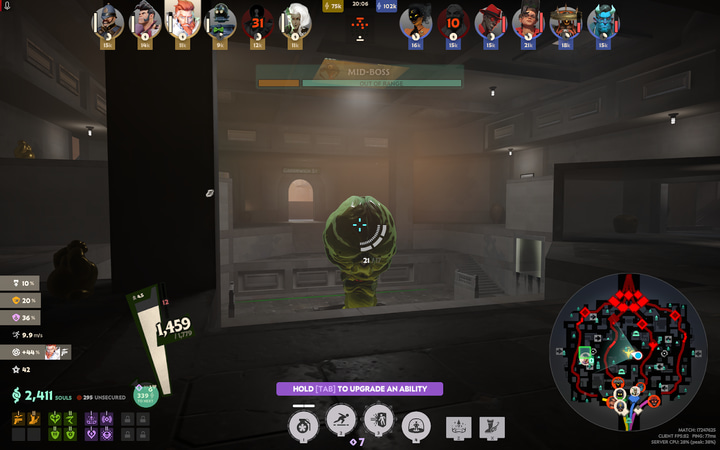 Deadlock Mid Boss Location