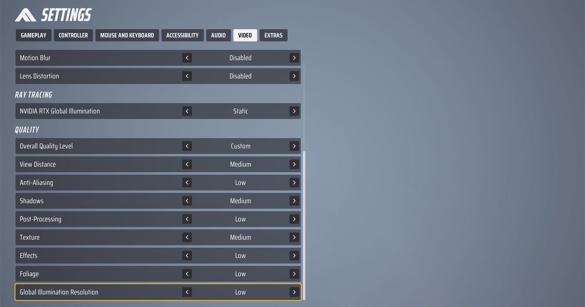 THE FINALS best video settings