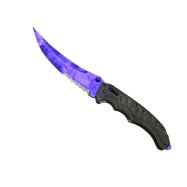 ★ StatTrak™ Flip Knife | Doppler Sapphire (Factory New)