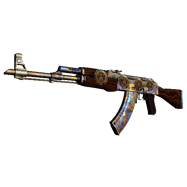 AK-47 | Case Hardened (Well-Worn)