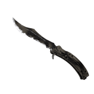 ★ Butterfly Knife | Scorched (Field-Tested)