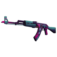 StatTrak™ AK-47 | Neon Rider (Minimal Wear)