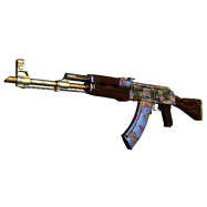 StatTrak™ AK-47 | Case Hardened (Well-Worn)