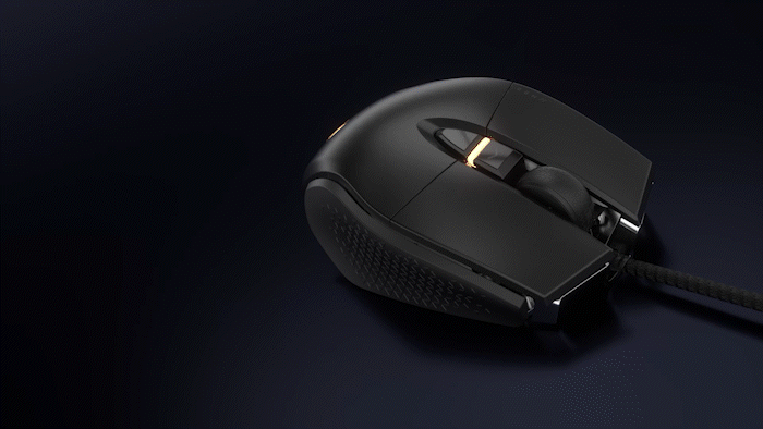 optical mouse switches inner workings - gif