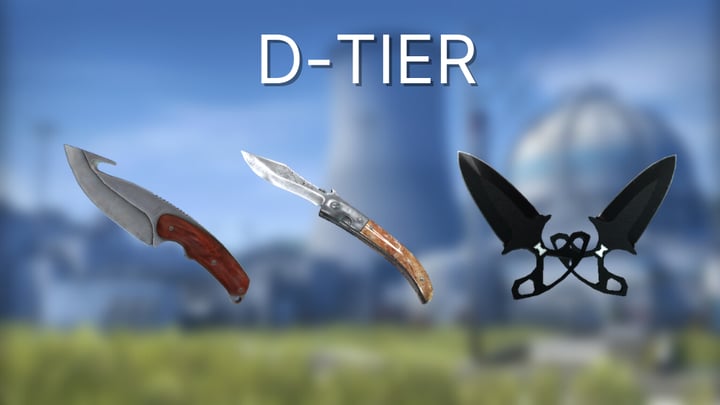 The best CSGO knife tier list for case opening in 2023 