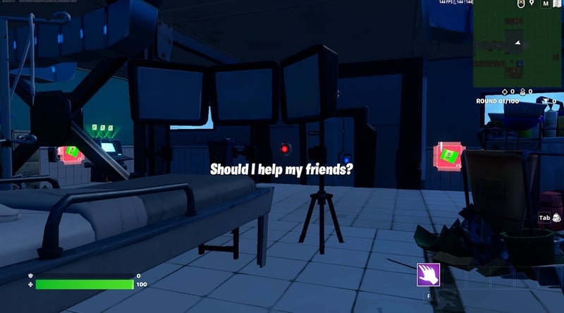 Five Nights At Freddy's in Fortnite! *JUMP SCARE* 