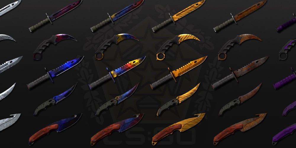 Best CS:GO Knife - Most Skins - ProSettings.net