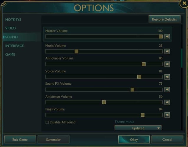 All default gameplay settings have been updated for new players to