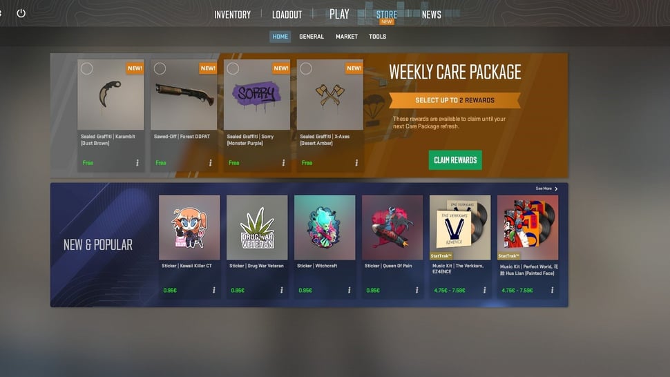 CS2 Care Package Selection Phase