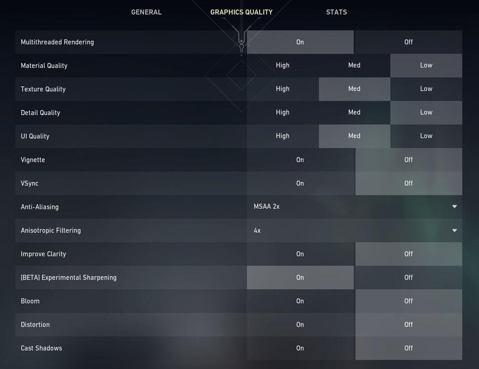 The Best VALORANT Video Settings