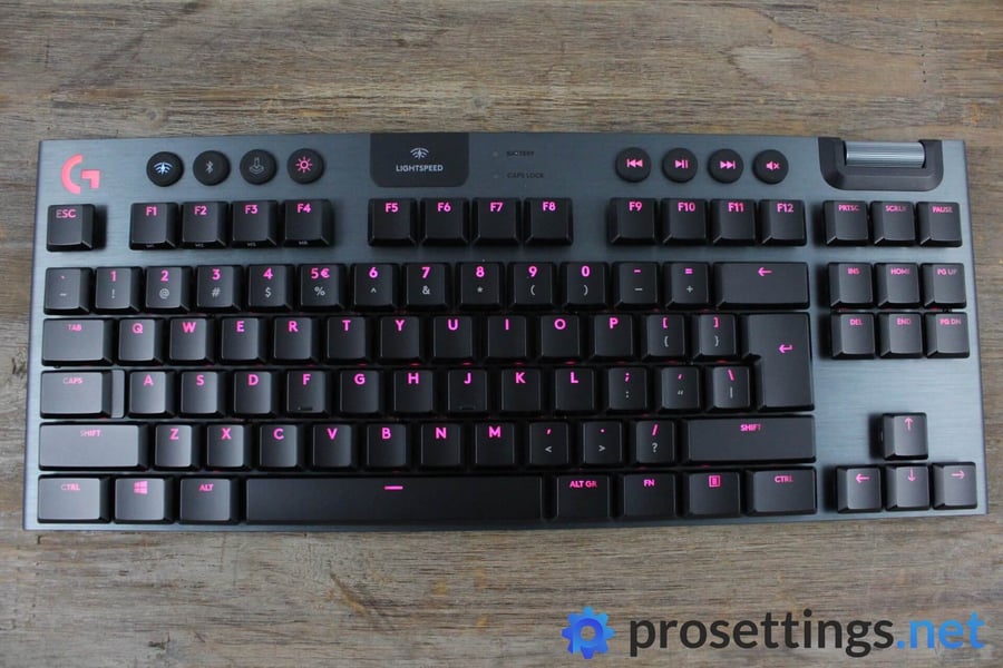 Logitech G915 TKL Review - ProSettings.net